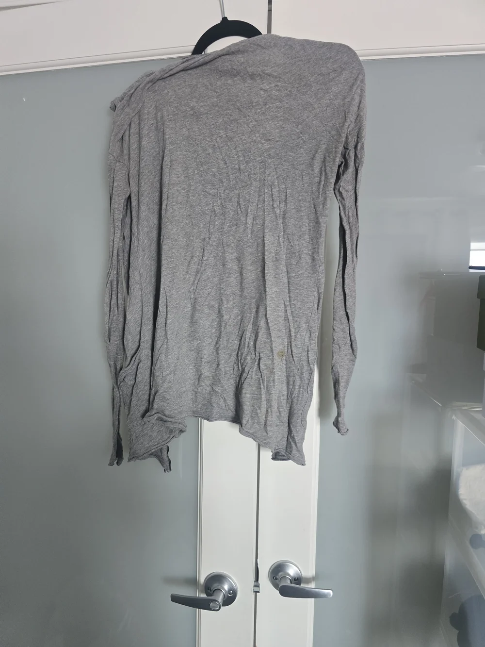 Burberry Light Gray Zip-Back Sweater - Picture 2 of 5